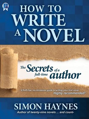 cover image of How to Write a Novel